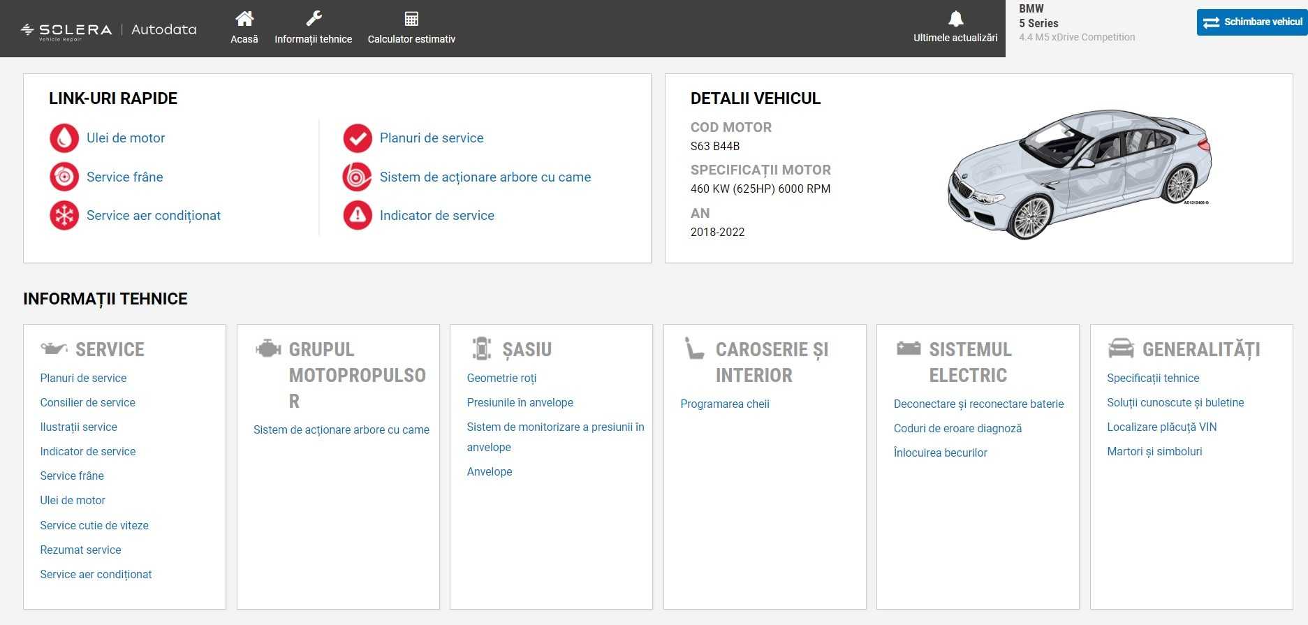 Catalog online de reparatii AutoData 2025 Soft