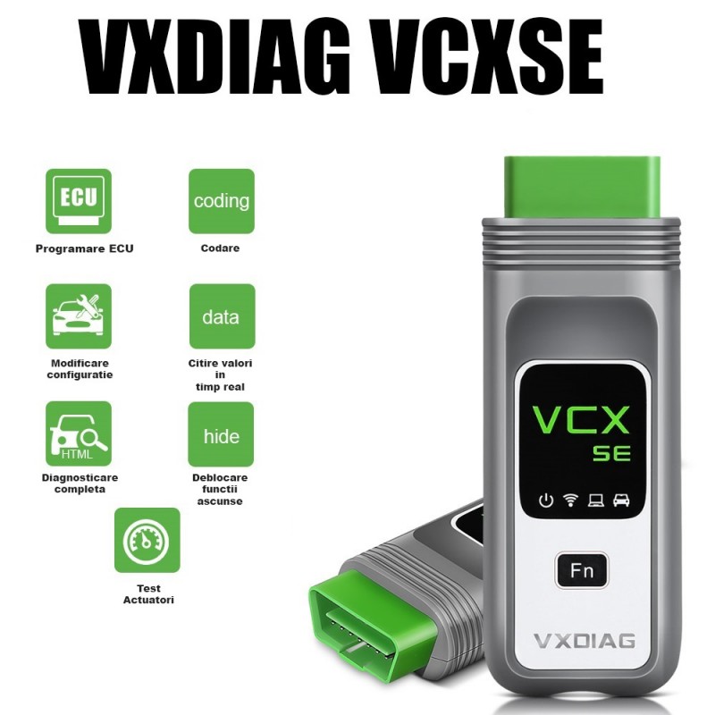 VCX Se ODIS - Tester auto VW, Skoda, Audi, Seat