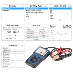 V311B - Tester baterii