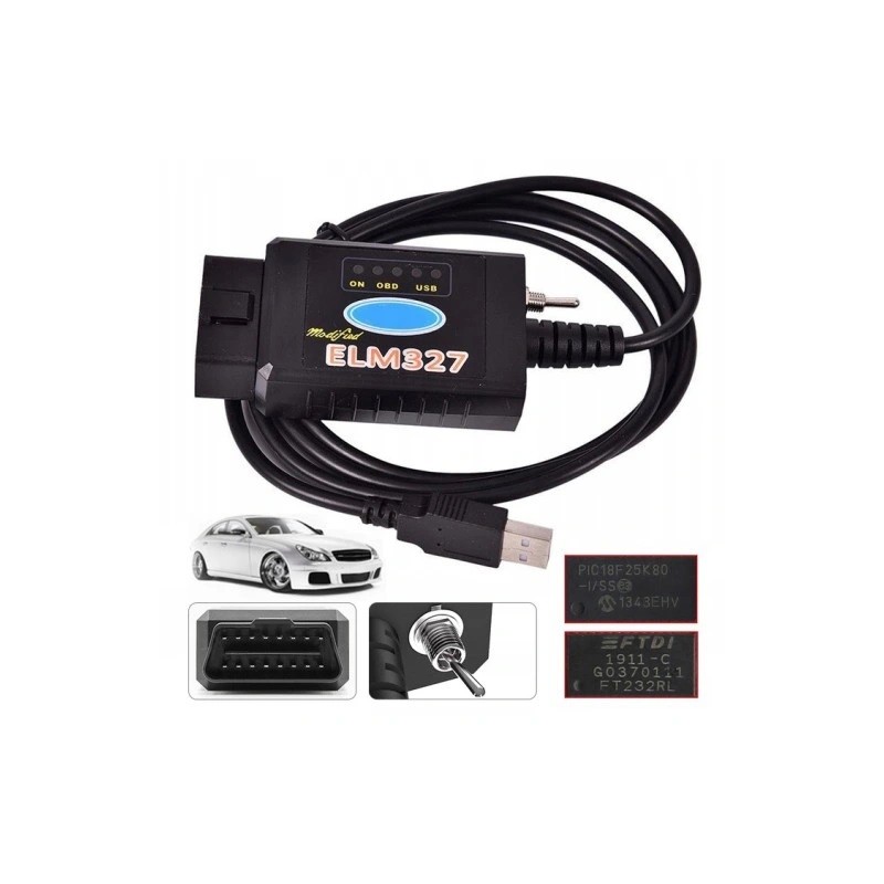 ELM 327 Ford/Mazda – Diagnoză rapidă prin USB ELM 327 Ford/Mazda – Diagnoză rapidă prin USB