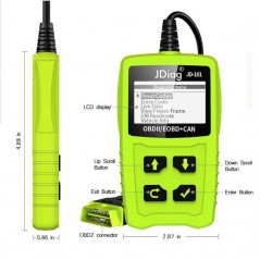 JDiag BT-200 – Tester baterii auto cu diagnoză avansată