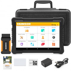 Tester Diagnoză Auto Humzor NexzDAS Pro cu Tabletă și Bluetooth OBD2