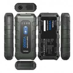 Jump Starter și Tester Inteligent pentru Baterii Auto – TOPDON V2200Plus