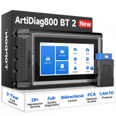TOPDON ArtiDiag800 BT 2 – Tester Auto Profesional cu Bluetooth și 28+ Funcții Service