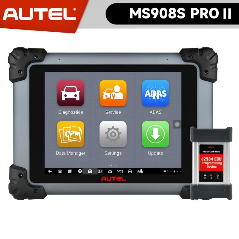 Autel MaxiSys MS908S Pro II – Tester diagnoză auto profesional cu ECU coding & service