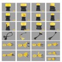 Launch X431 – Kit Cabluri + Licență Heavy Duty - Camioane