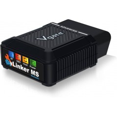 Vgate vLinker MS Bluetooth MFI - Adaptor OBD2 profesional pentru iPhone, Android si Windows