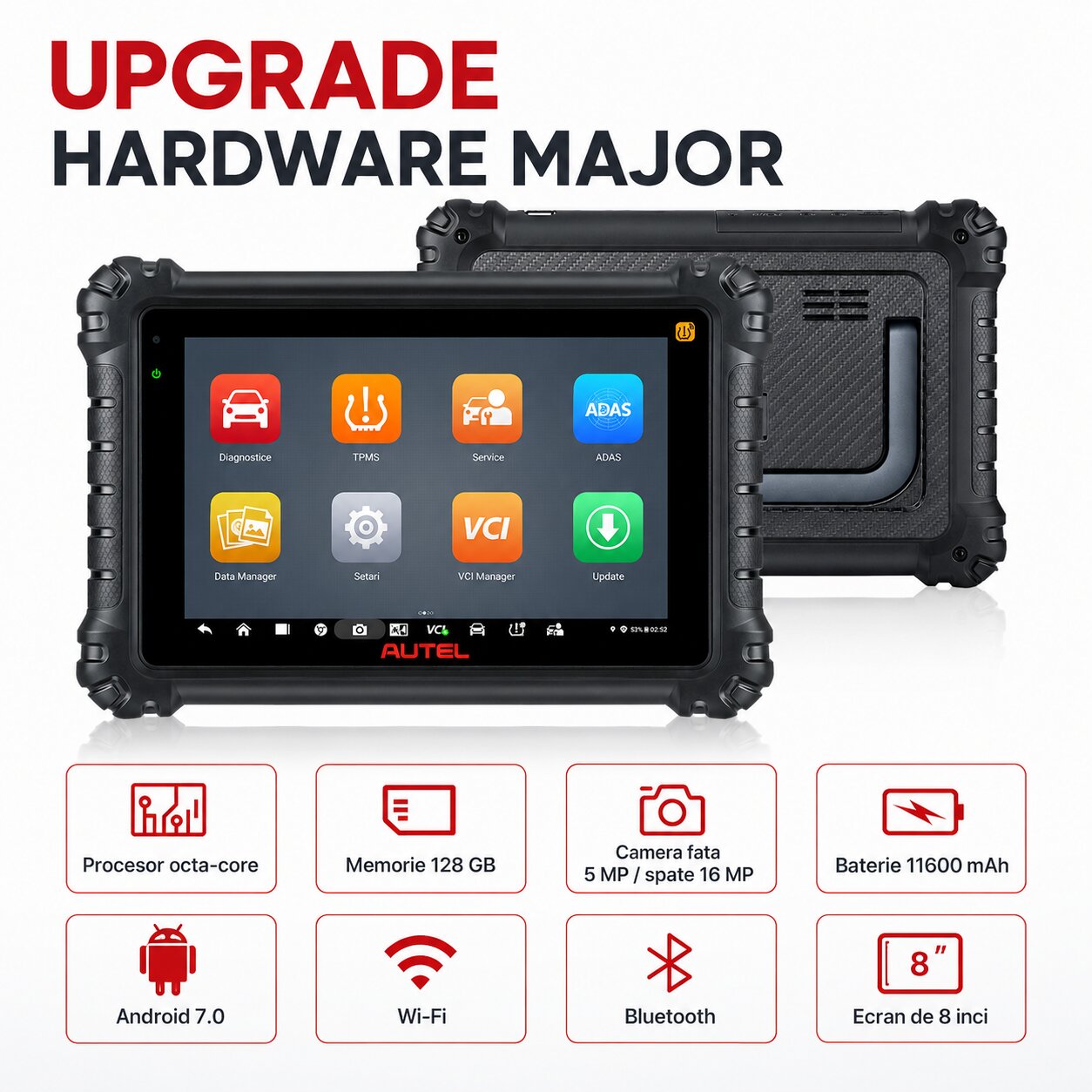 Autel MaxiSYS MS906 Pro-TS tester diagnoza auto cu TPMS integrat