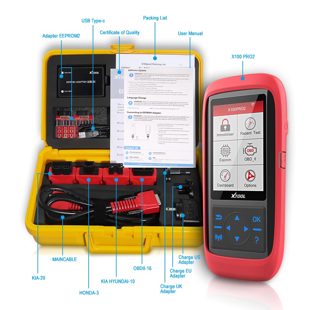 continut-pachet-programator-xtool-pro2-key