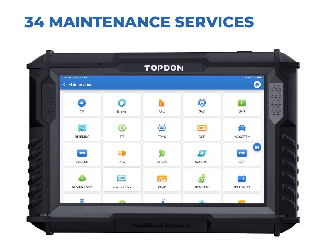 FUNCTII-TOPDON-PHOENIX-REMOTE