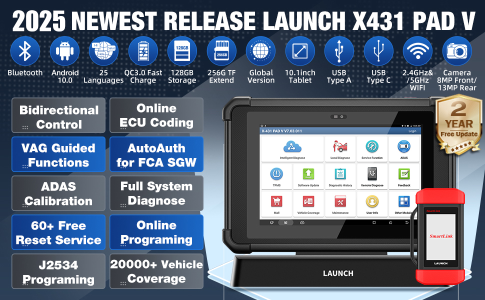 Launch x431 PAD 5 ELITE