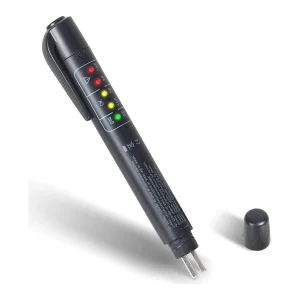 Tester lichid de frână KINGBOLEN – 5 LED-uri, verificare rapidă