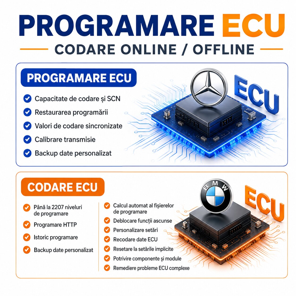 Codare si programare ECU cu Autel MaxiSYS MS919