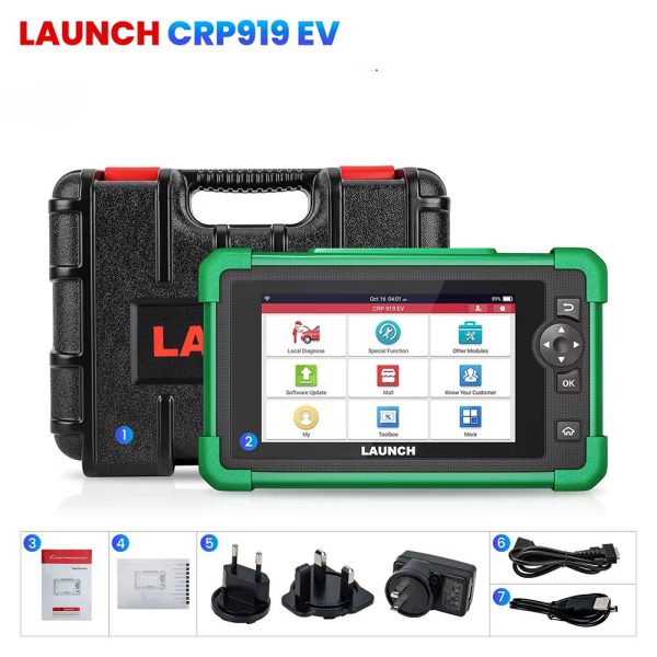 TESTER-VEHICULE-ELECTRICE-LAUNCH-919X-EV LAUNCH X431 CRP919 EV - pentru Vehicule Electrice si Hibride
