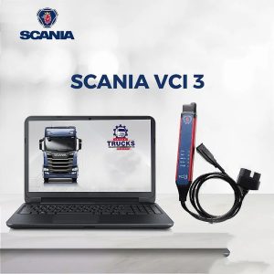 VCI3 – Tester diagnoză compatibil cu Scania + catalog piese 1985–2026
