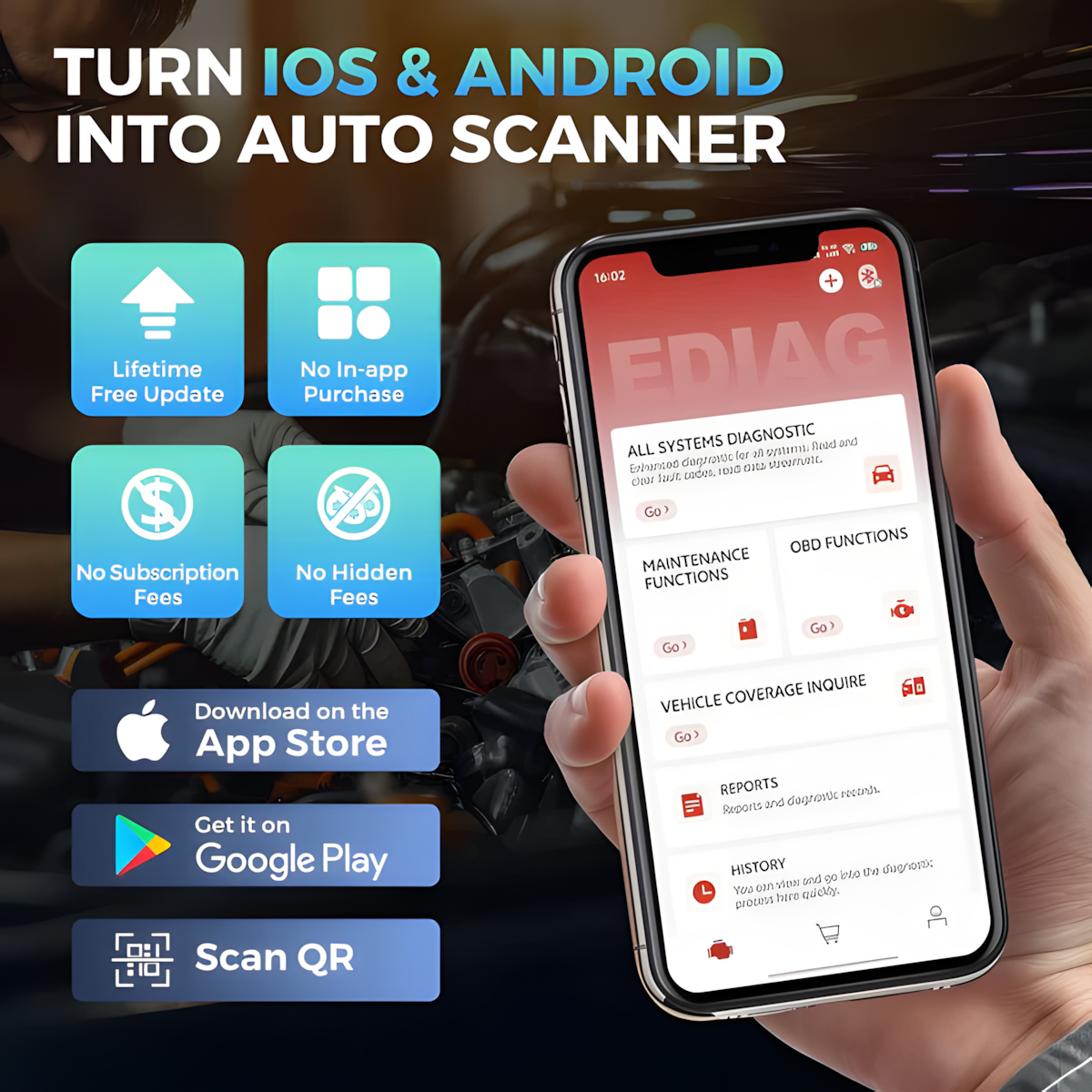EDIAG Elite actualizari gratuite pe perioada nedeterminata aplicatie Android iOS