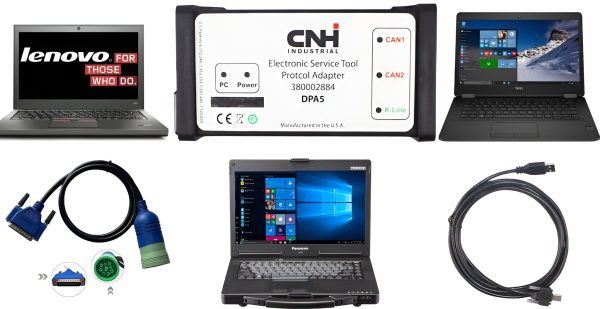 CNH DPA 5 - Tester diagnoza utilaje
