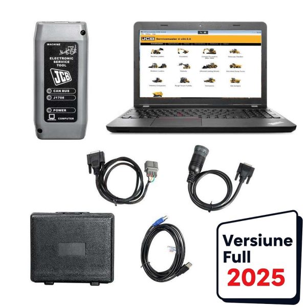 Diagnoză JCB – Compatibil 2025 + Documentație Tehnică disponibilă Diagnoză JCB – Compatibil 2025 + Documentație Tehnică disponibilă