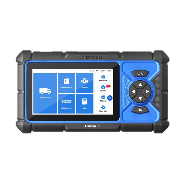 Topdon ArtiDiag HD – Tester heavy-duty profesional pentru camioane, autobuze și utilaje
