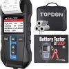 Tester baterii TOPDON BT300P - Profesional cu imprimanta inclusa