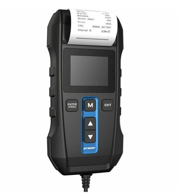 Tester baterii TOPDON BT300P - Profesional cu imprimanta inclusa