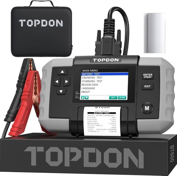 Topdon BT600 - Tester Baterii Auto 12V - 24V
