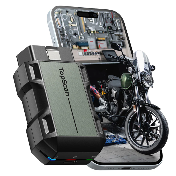 TopDon TopScan Moto - Tester diagnoza motociclete TopDon TopScan Moto - Tester diagnoza motociclete