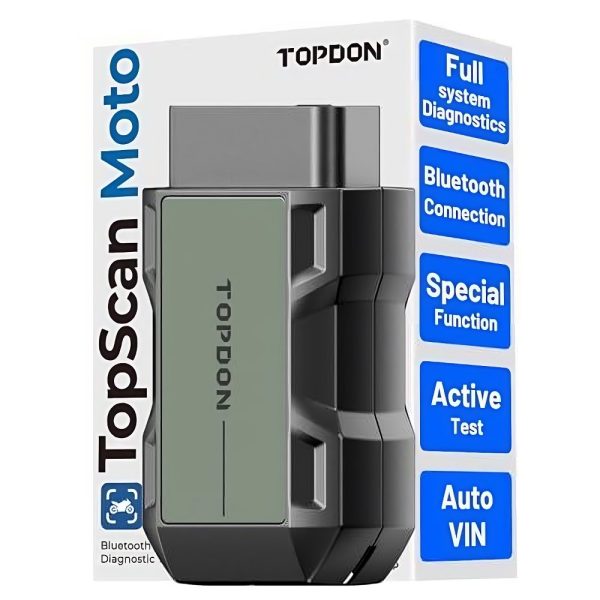 TopDon TopScan Moto - Tester diagnoza motociclete TopDon TopScan Moto - Tester diagnoza motociclete